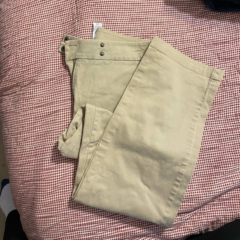 Khaki chinos
